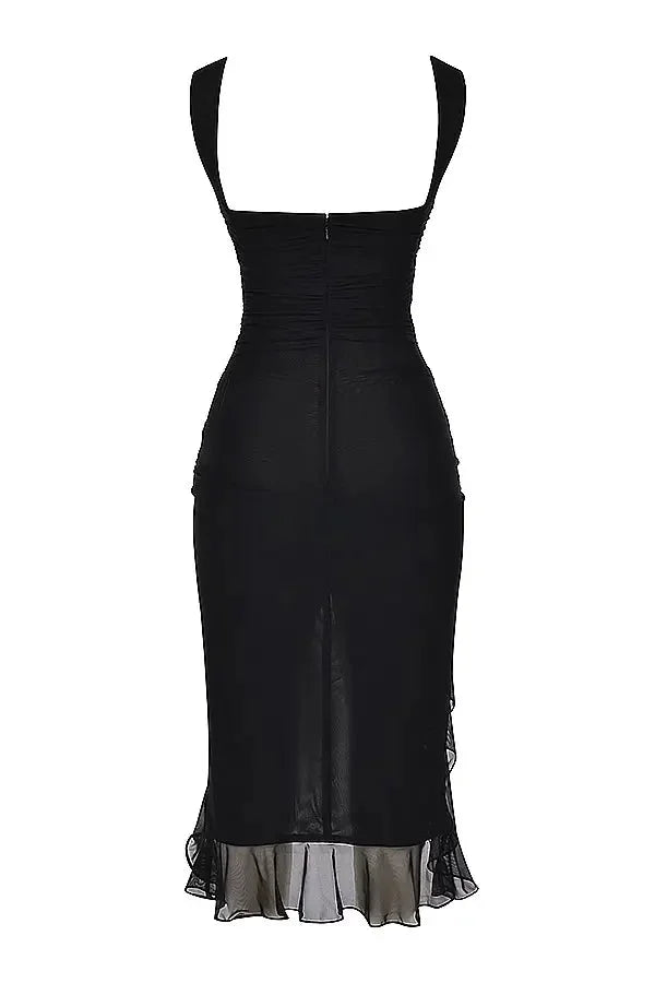 Vestido Midi Tulle Anny