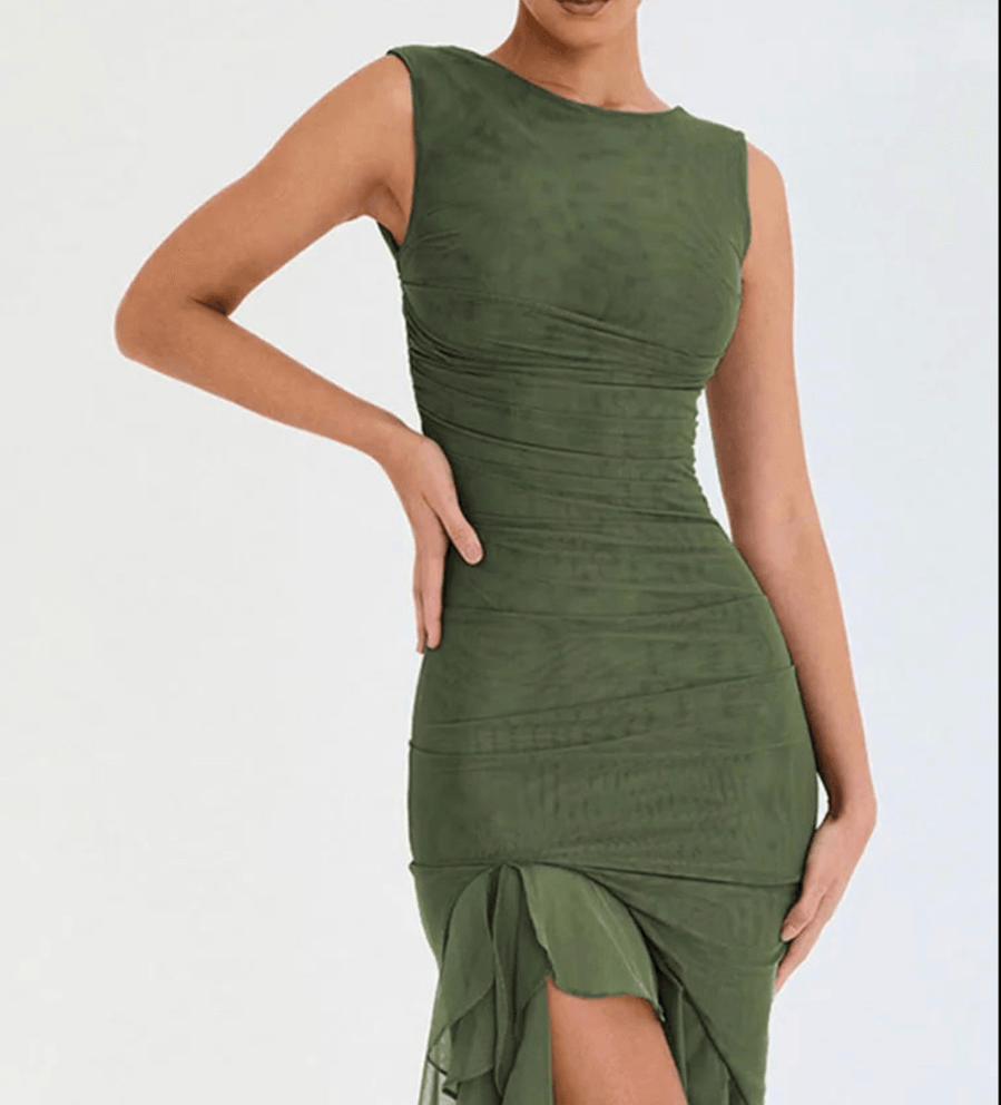 Vestido Midi Tulle Anny