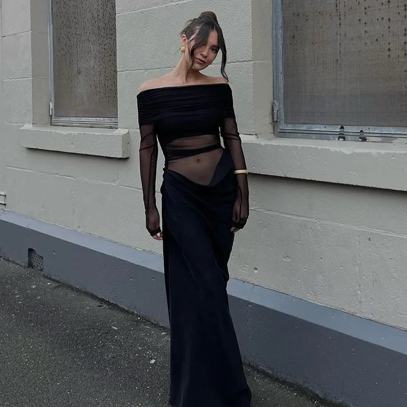 Vestido Maju Longo Tule | últimas unidades