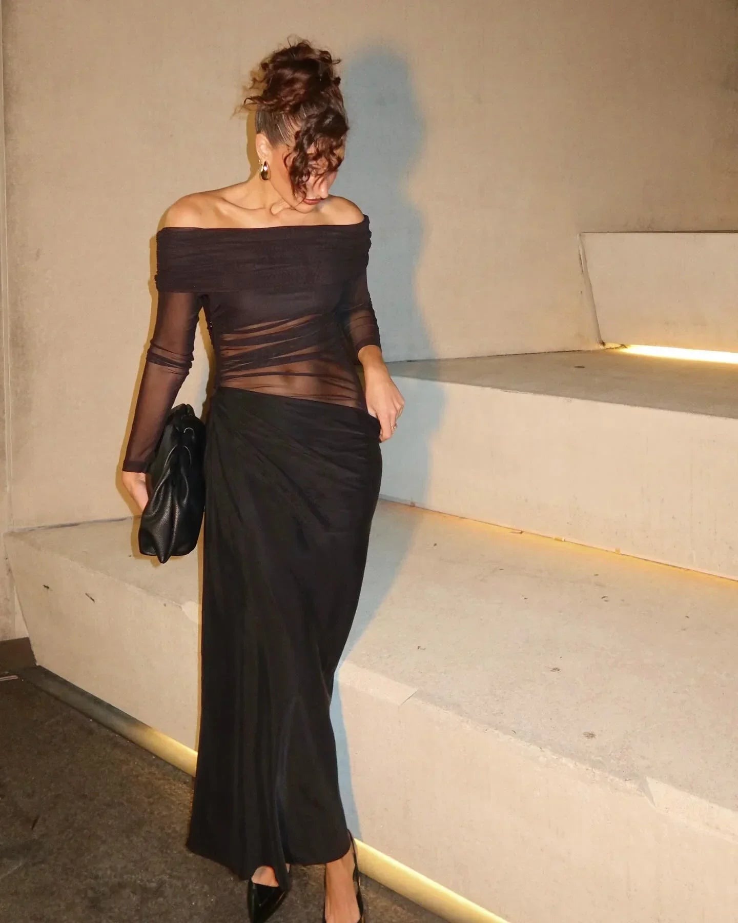 Vestido Maju Longo Tule | últimas unidades