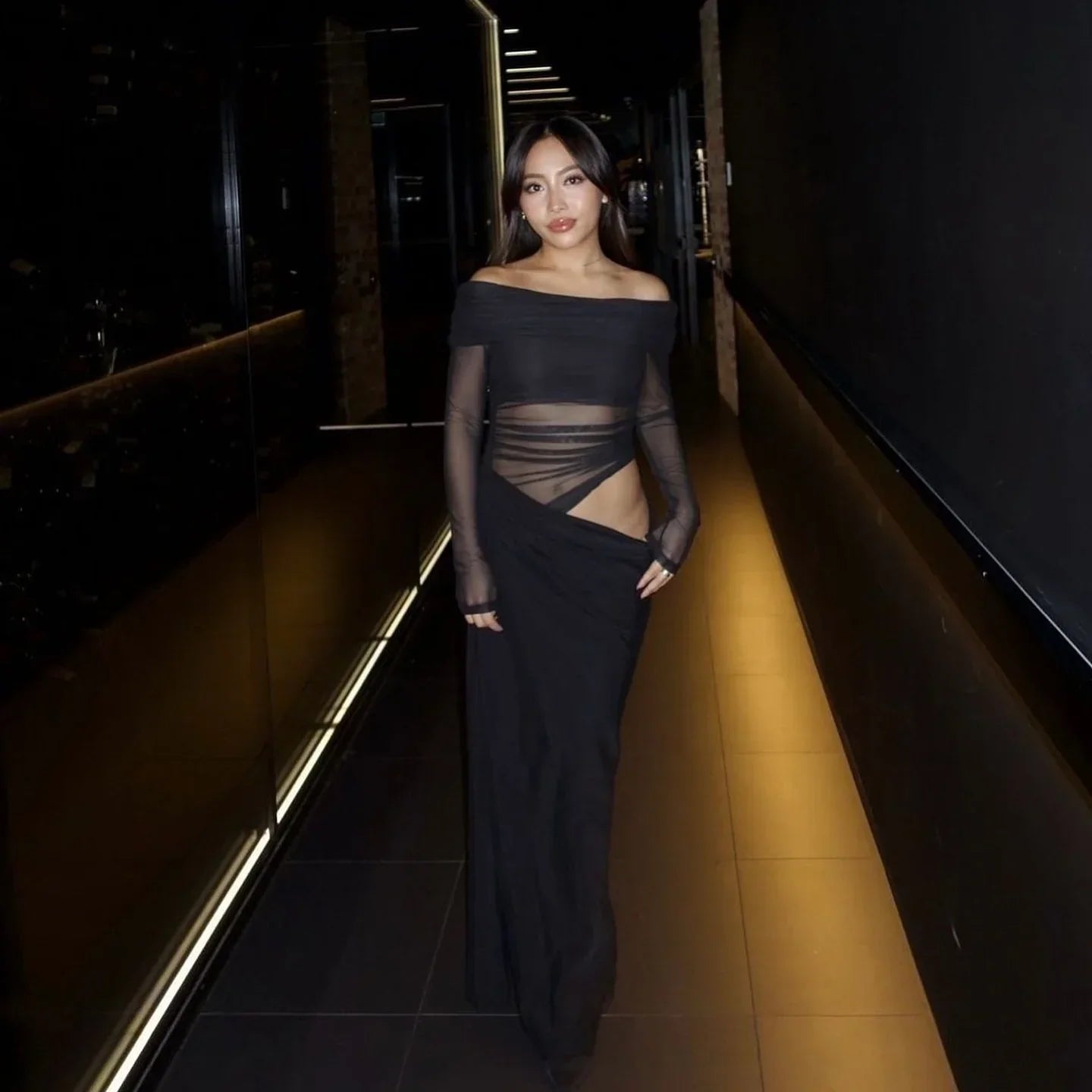 Vestido Maju Longo Tule | últimas unidades